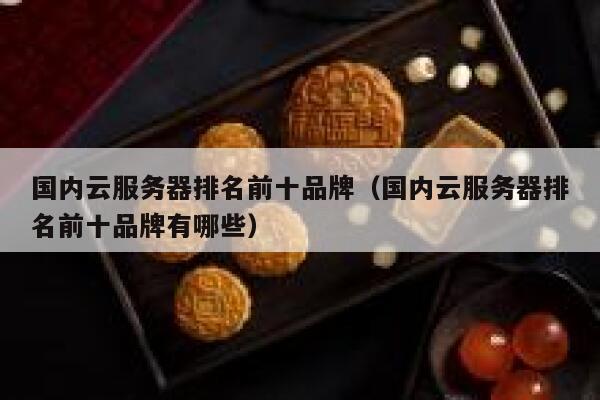 国内云服务器排名前十品牌（国内云服务器排名前十品牌有哪些） 第1张