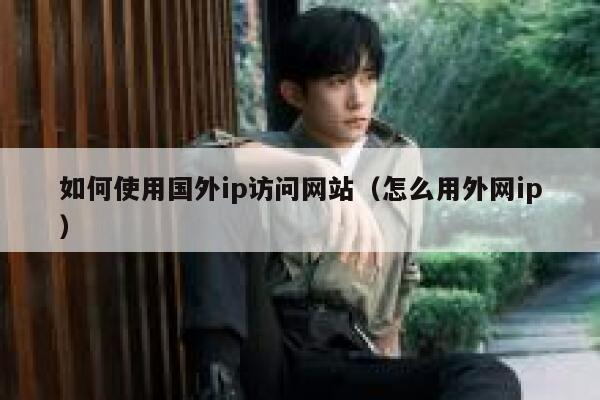 如何使用国外ip访问网站（怎么用外网ip） 第1张