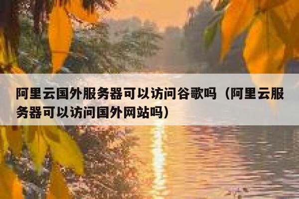 阿里云国外服务器可以访问谷歌吗（阿里云服务器可以访问国外网站吗） 第1张