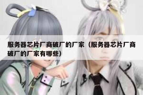 服务器芯片厂商破厂的厂家（服务器芯片厂商破厂的厂家有哪些） 第1张