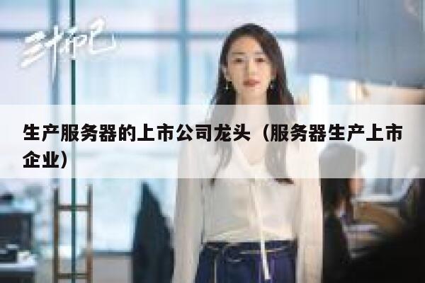 生产服务器的上市公司龙头（服务器生产上市企业） 第1张