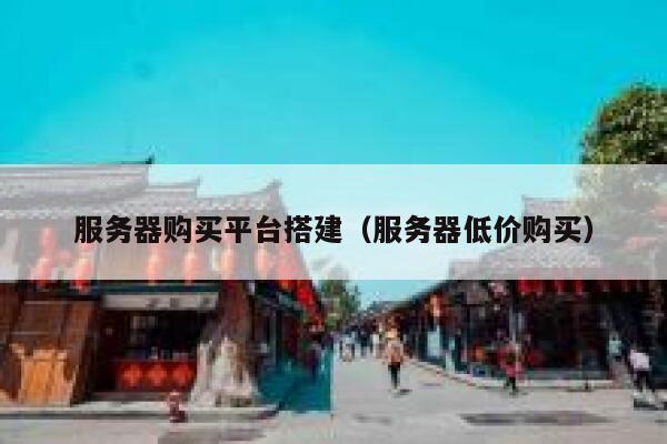 服务器购买平台搭建（服务器低价购买） 第1张
