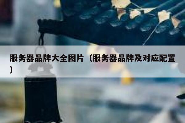服务器品牌大全图片（服务器品牌及对应配置） 第1张