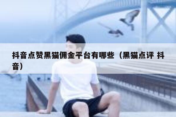 抖音点赞黑猫佣金平台有哪些（黑猫点评 抖音） 第1张
