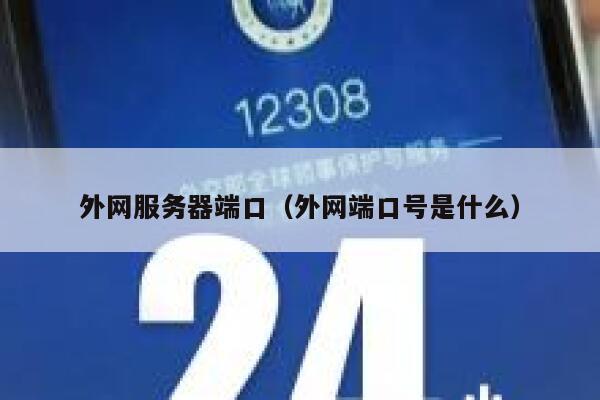 外网服务器端口（外网端口号是什么） 第1张