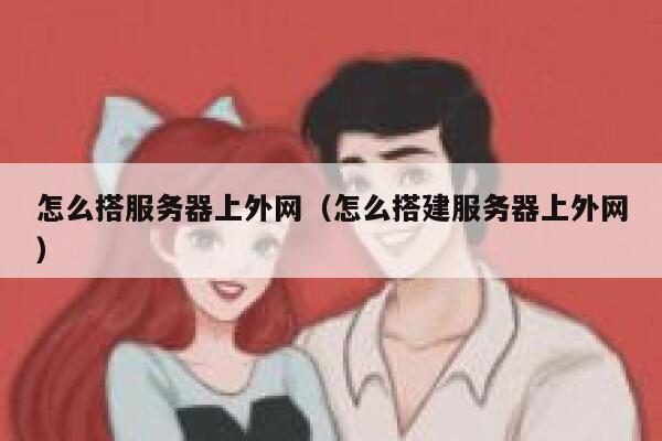 怎么搭服务器上外网（怎么搭建服务器上外网） 第1张