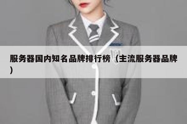 服务器国内知名品牌排行榜（主流服务器品牌） 第1张