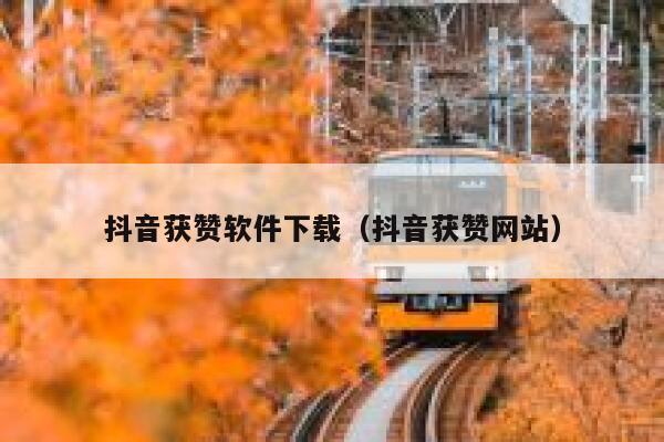 抖音获赞软件下载（抖音获赞网站） 第1张