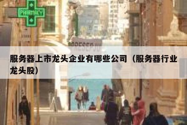服务器上市龙头企业有哪些公司（服务器行业龙头股） 第1张