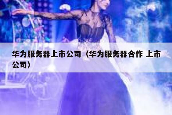 华为服务器上市公司（华为服务器合作 上市公司） 第1张
