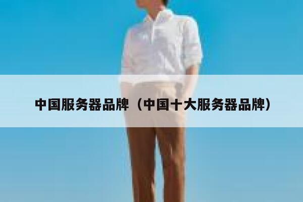 中国服务器品牌（中国十大服务器品牌） 第1张