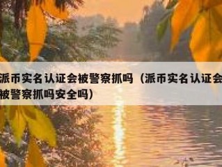 派币实名认证会被警察抓吗（派币实名认证会被警察抓吗安全吗）