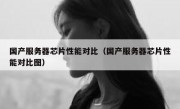 国产服务器芯片性能对比（国产服务器芯片性能对比图）