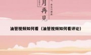 油管视频如何看（油管视频如何看评论）