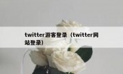 twitter游客登录（twitter网站登录）