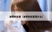 油管粉丝量（油管粉丝量是什么）