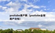 youtube用户数（youtube全球用户分布）