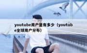 youtube用户量有多少（youtube全球用户分布）