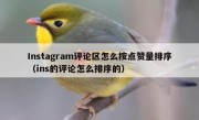 Instagram评论区怎么按点赞量排序（ins的评论怎么排序的）