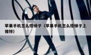 苹果手机怎么搭梯子（苹果手机怎么搭梯子上推特）