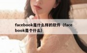 facebook是什么样的软件（facebook是个什么）