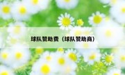 球队赞助费（球队赞助商）