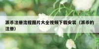 派币注册流程图片大全视频下载安装（派币的注册）