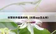 抖赞软件是真的吗（抖赞app怎么样）