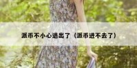 派币不小心退出了（派币进不去了）