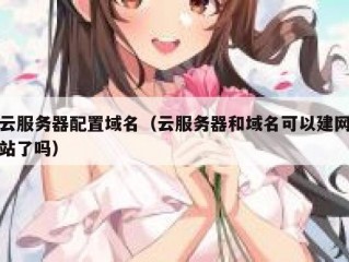 云服务器配置域名（云服务器和域名可以建网站了吗）