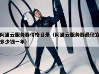 阿里云服务器价格目录（阿里云服务器最便宜多少钱一年）