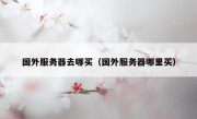 国外服务器去哪买（国外服务器哪里买）
