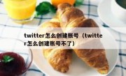 twitter怎么创建账号（twitter怎么创建账号不了）