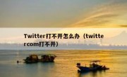 Twitter打不开怎么办（twittercom打不开）