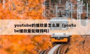 youtube的播放量怎么算（youtube播放量能赚钱吗）