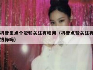 抖音里点个赞和关注有啥用（抖音点赞关注有钱挣吗）