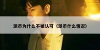 派币为什么不被认可（派币什么情况）