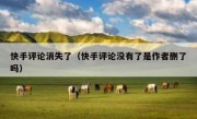 快手评论消失了（快手评论没有了是作者删了吗）