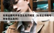 石家庄限号开车怎么处罚规定（石家庄市限号开车怎么处罚）