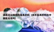 派币可以换钱吗是真的吗（派币是真的吗在中国能兑现吗）
