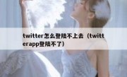 twitter怎么登陆不上去（twitterapp登陆不了）