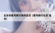 北京市尾号限行如何处罚（尾号限行北京 处罚）