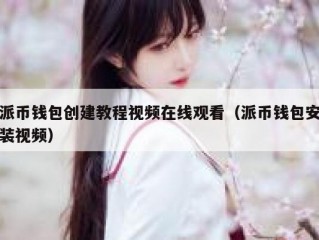 派币钱包创建教程视频在线观看（派币钱包安装视频）