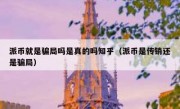 派币就是骗局吗是真的吗知乎（派币是传销还是骗局）