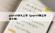 gopro9多久上市（gopro9刚上市多少钱）