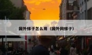 国外梯子怎么用（国外网梯子）
