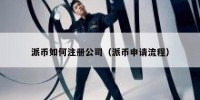 派币如何注册公司（派币申请流程）