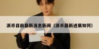 派币目前最新消息新闻（派币最新进展如何）