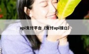 api支付平台（支付api接口）