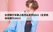 北京限行车辆上路怎么处罚2021（北京机动车限行2021）